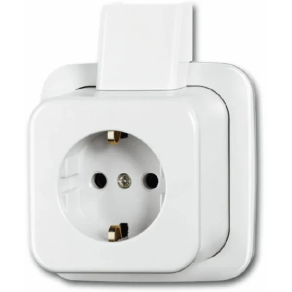 Busch-Jaeger opbouw wandcontactdoos